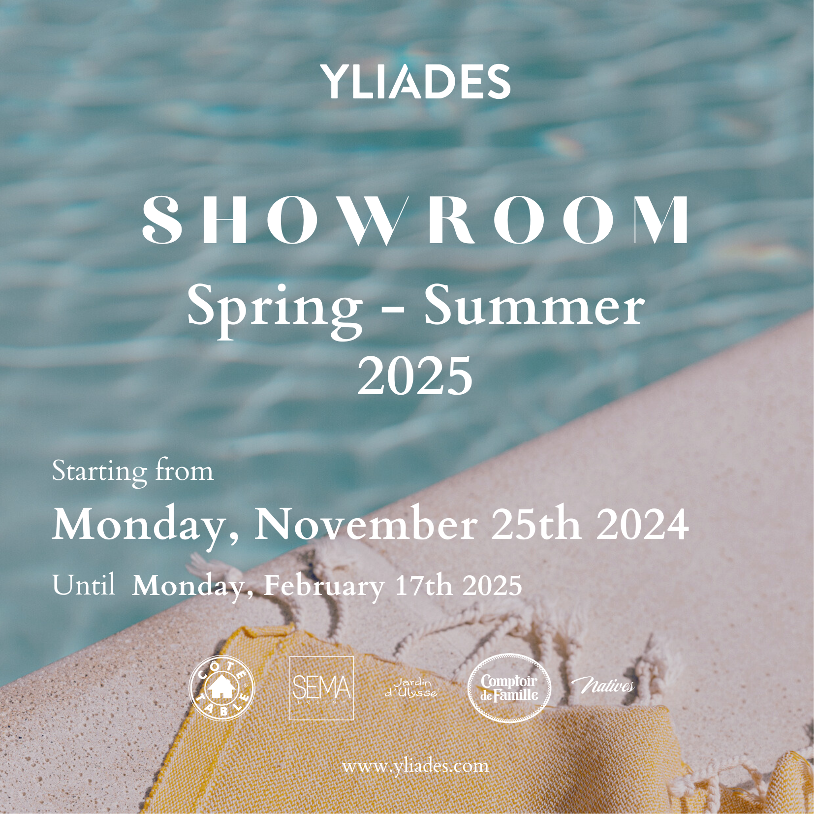 Invitation showroom PE 2025