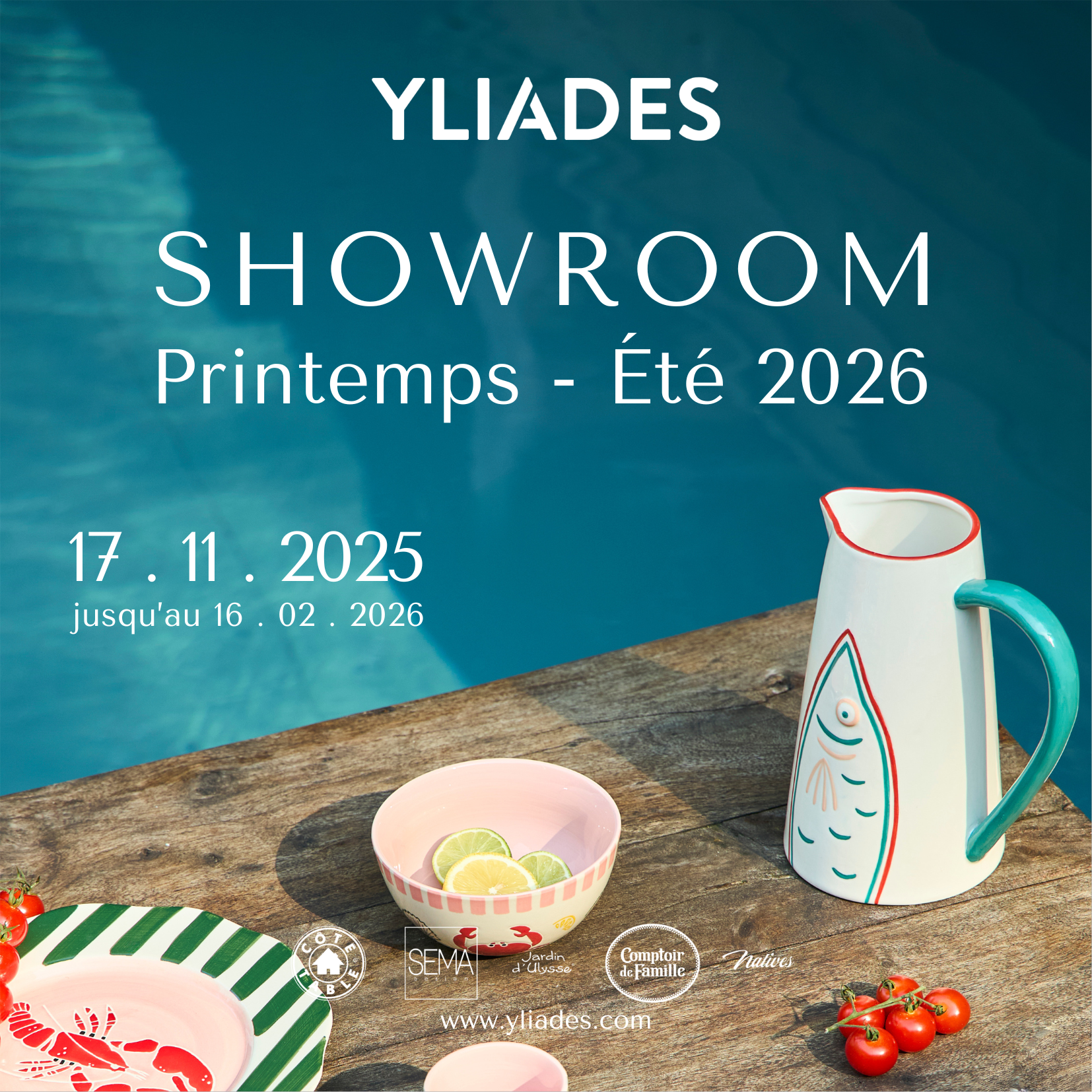 Invitation showroom Printemps Eté 2025
